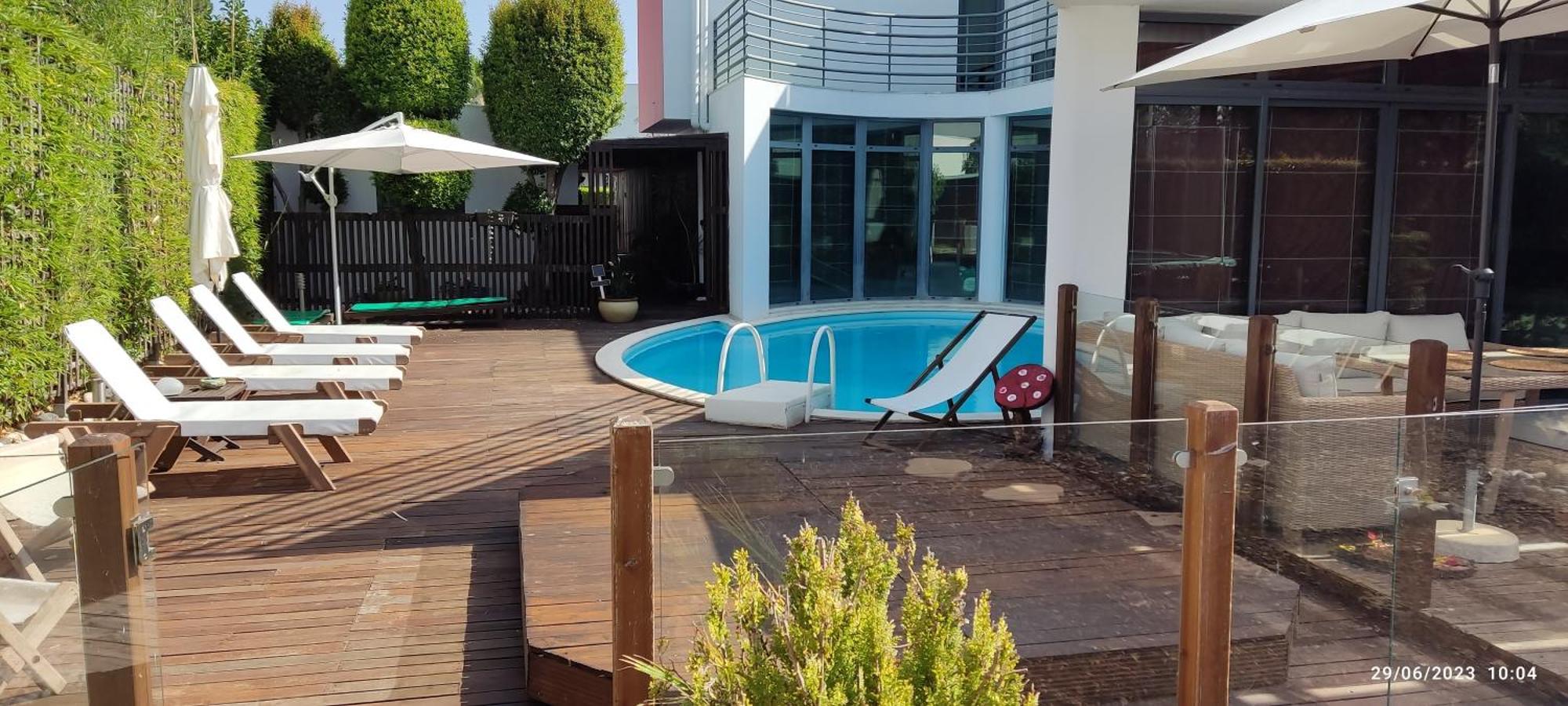 Villa De Lux with pool&jakuzzi Quinta do Anjo Buitenkant foto